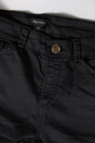 Дамски панталон My Wear, Размер L, Цвят Черен, Цена 29,00 лв.