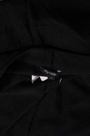 Дамски панталон My Wear, Размер M, Цвят Черен, Цена 9,57 лв.