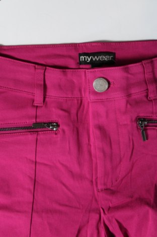 Дамски панталон My Wear, Размер S, Цвят Розов, Цена 7,54 лв.