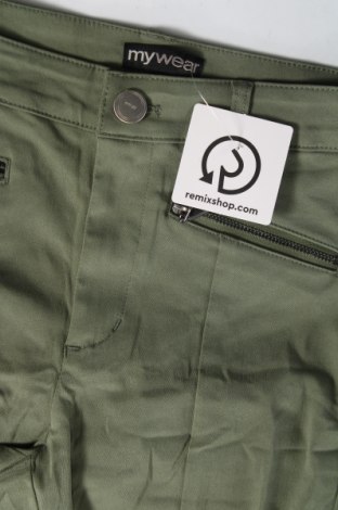 Pantaloni de femei My Wear, Mărime S, Culoare Verde, Preț 19,08 Lei