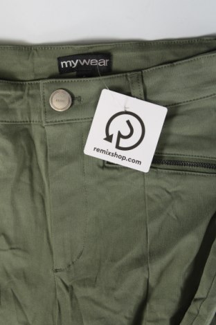 Pantaloni de femei My Wear, Mărime S, Culoare Verde, Preț 20,99 Lei