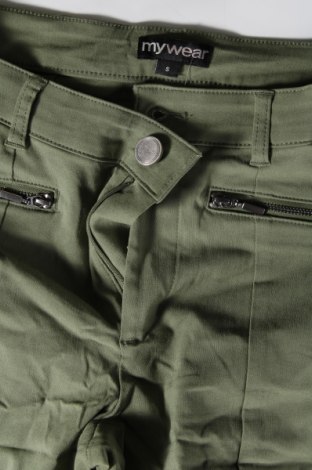 Pantaloni de femei My Wear, Mărime S, Culoare Verde, Preț 22,89 Lei