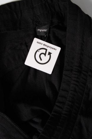 Дамски панталон My Wear, Размер XXL, Цвят Черен, Цена 14,50 лв.