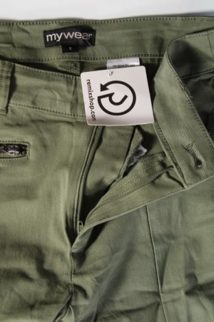 Pantaloni de femei My Wear, Mărime S, Culoare Verde, Preț 24,80 Lei