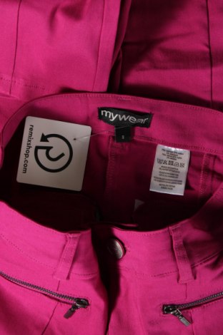 Дамски панталон My Wear, Размер S, Цвят Розов, Цена 29,00 лв.