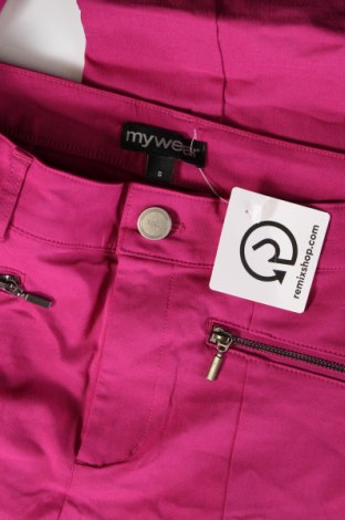 Дамски панталон My Wear, Размер S, Цвят Розов, Цена 8,99 лв.