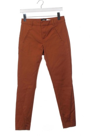 Дамски панталон ONLY, Размер XS, Цвят Кафяв, Цена 19,99 лв.
