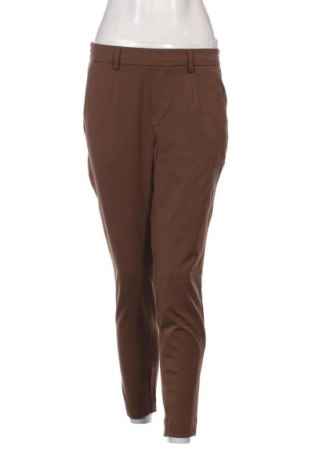 Γυναικείο παντελόνι Object, Μέγεθος M, Χρώμα Καφέ, Τιμή 4,66 €