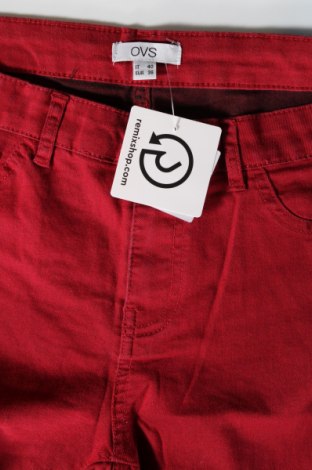 Дамски панталон Oviesse, Размер M, Цвят Червен, Цена 29,00 лв.