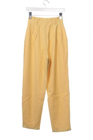 Дамски панталон SHEIN, Размер XS, Цвят Жълт, Цена 29,33 лв.