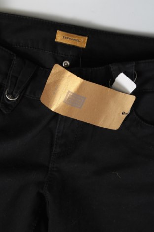 Дамски панталон Stefanel, Размер XXS, Цвят Черен, Цена 9,55 лв.