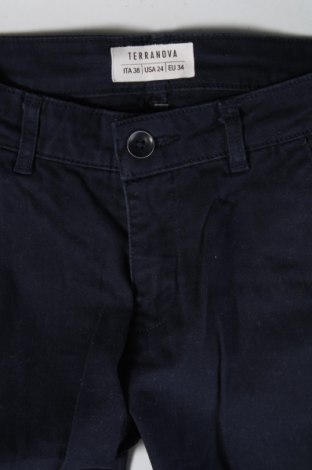 Γυναικείο παντελόνι Terranova, Μέγεθος XS, Χρώμα Μπλέ, Τιμή 4,75 €