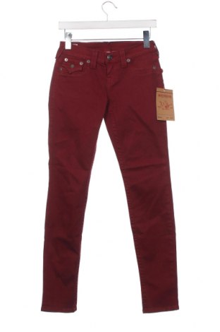 Дамски панталон True Religion, Размер XS, Цвят Червен, Цена 26,28 лв.