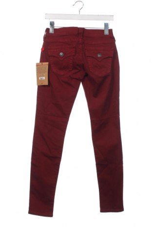 Дамски панталон True Religion, Размер XS, Цвят Червен, Цена 146,00 лв.