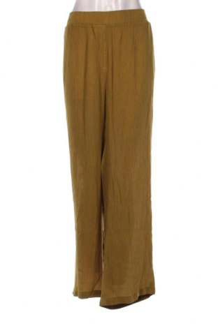 Дамски панталон Violeta by Mango, Размер XL, Цвят Зелен, Цена 32,64 лв.