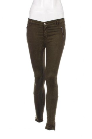 Дамски панталон Zara, Размер S, Цвят Зелен, Цена 7,20 лв.