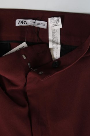 Dámske nohavice Zara, Veľkosť XS, Farba Červená, Cena  20,70 €