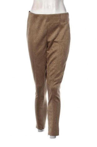 Дамски панталон Zara, Размер L, Цвят Бежов, Цена 5,80 лв.