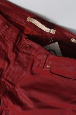 Дамски панталон Zara, Размер M, Цвят Червен, Цена 73,00 лв.