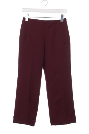 Dámské kalhoty  Zara Trafaluc, Velikost XS, Barva Červená, Cena  253,00 Kč