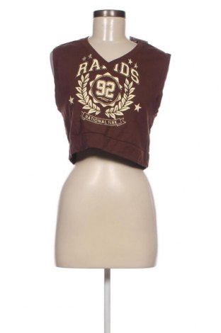Γυναικείο αμάνικο μπλουζάκι, Μέγεθος M, Χρώμα Καφέ, Τιμή 3,14 €