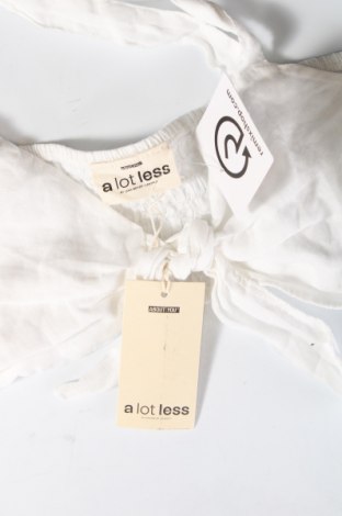 Γυναικείο αμάνικο μπλουζάκι A Lot Less x About You, Μέγεθος XS, Χρώμα Λευκό, Τιμή 13,46 €