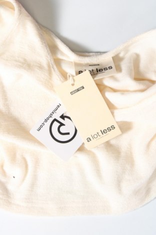 Γυναικείο αμάνικο μπλουζάκι A Lot Less x About You, Μέγεθος L, Χρώμα Εκρού, Τιμή 11,96 €