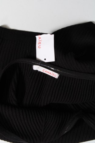 Γυναικείο αμάνικο μπλουζάκι Camaieu, Μέγεθος L, Χρώμα Μαύρο, Τιμή 6,82 €
