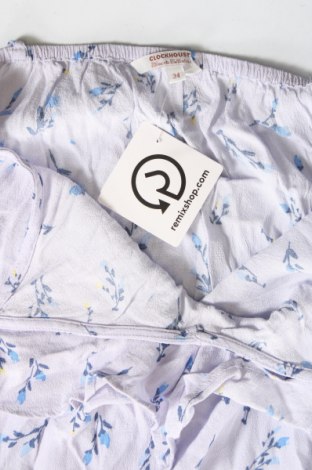 Γυναικείο αμάνικο μπλουζάκι Clockhouse, Μέγεθος XS, Χρώμα Μπλέ, Τιμή 1,60 €