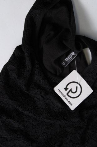 Γυναικείο αμάνικο μπλουζάκι Colloseum, Μέγεθος XS, Χρώμα Μαύρο, Τιμή 10,23 €
