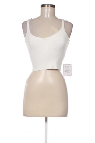 Γυναικείο αμάνικο μπλουζάκι Glamorous, Μέγεθος M, Χρώμα Λευκό, Τιμή 8,52 €