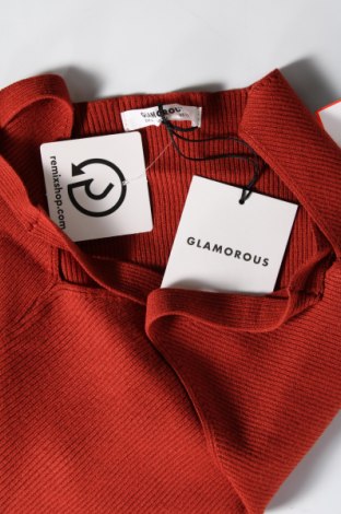 Γυναικείο αμάνικο μπλουζάκι Glamorous, Μέγεθος XL, Χρώμα Πορτοκαλί, Τιμή 8,52 €