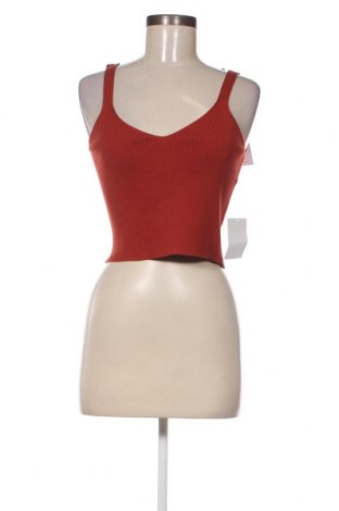 Γυναικείο αμάνικο μπλουζάκι Glamorous, Μέγεθος XL, Χρώμα Πορτοκαλί, Τιμή 8,52 €