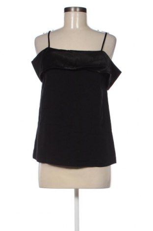 Γυναικείο αμάνικο μπλουζάκι H&M, Μέγεθος S, Χρώμα Μαύρο, Τιμή 3,38 €