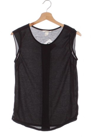 Γυναικείο αμάνικο μπλουζάκι H&M, Μέγεθος XS, Χρώμα Μαύρο, Τιμή 2,66 €