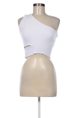 Γυναικείο αμάνικο μπλουζάκι Jennyfer, Μέγεθος S, Χρώμα Λευκό, Τιμή 8,33 €