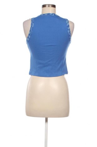 Γυναικείο αμάνικο μπλουζάκι Jennyfer, Μέγεθος L, Χρώμα Μπλέ, Τιμή 5,73 €