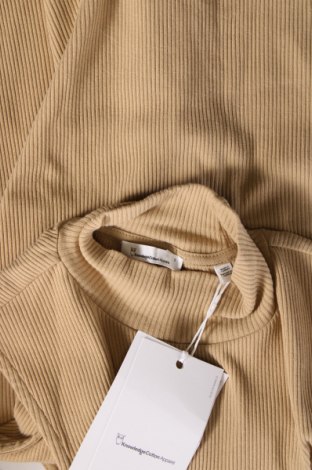 Tricou de damă Knowledge Cotton Apparel, Mărime L, Culoare Bej, Preț 190,79 Lei