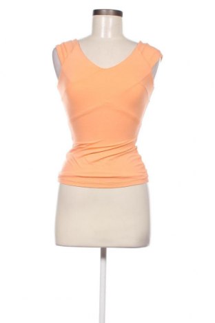Γυναικείο αμάνικο μπλουζάκι Kookai, Μέγεθος XS, Χρώμα Πορτοκαλί, Τιμή 3,71 €