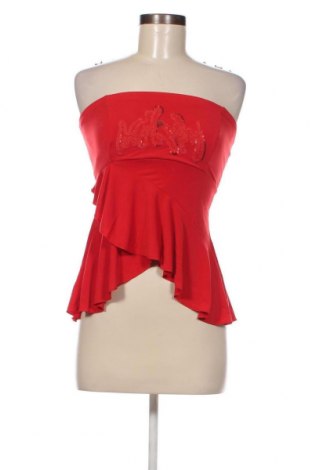 Γυναικείο αμάνικο μπλουζάκι La Mode Est A Vous, Μέγεθος XS, Χρώμα Κόκκινο, Τιμή 6,60 €