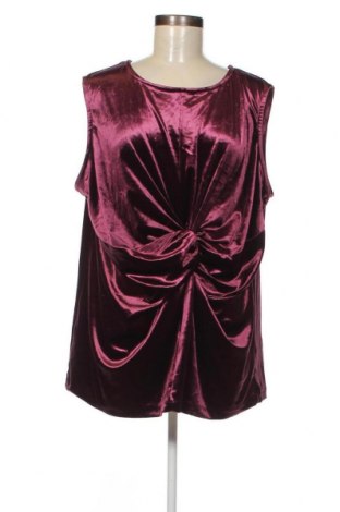 Γυναικείο αμάνικο μπλουζάκι Lindex, Μέγεθος XXL, Χρώμα Βιολετί, Τιμή 8,04 €