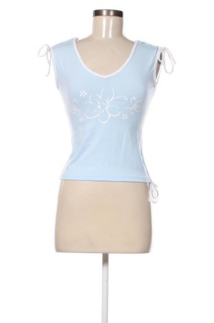 Γυναικείο αμάνικο μπλουζάκι Mcy, Μέγεθος M, Χρώμα Μπλέ, Τιμή 9,23 €