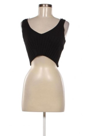 Γυναικείο αμάνικο μπλουζάκι Monki, Μέγεθος L, Χρώμα Μαύρο, Τιμή 5,78 €