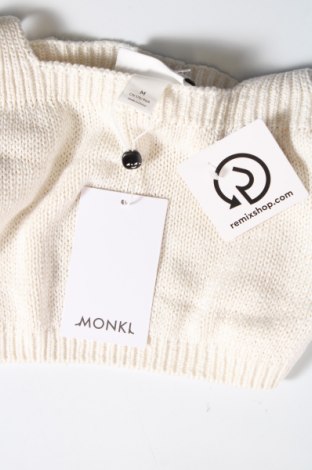 Γυναικείο αμάνικο μπλουζάκι Monki, Μέγεθος M, Χρώμα Λευκό, Τιμή 6,27 €