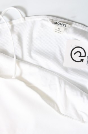 Γυναικείο αμάνικο μπλουζάκι Monki, Μέγεθος XL, Χρώμα Λευκό, Τιμή 1,66 €