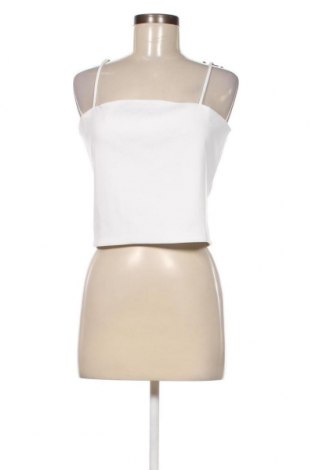Γυναικείο αμάνικο μπλουζάκι Monki, Μέγεθος XL, Χρώμα Λευκό, Τιμή 4,50 €