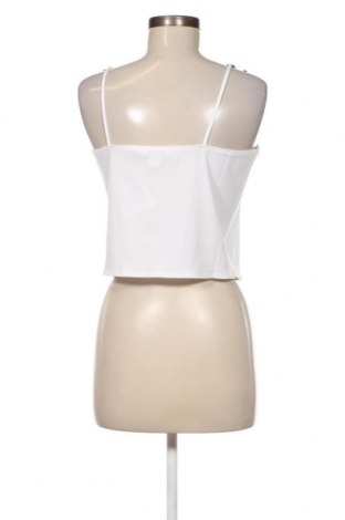 Γυναικείο αμάνικο μπλουζάκι Monki, Μέγεθος XL, Χρώμα Λευκό, Τιμή 1,66 €