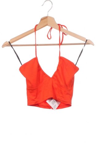 Γυναικείο αμάνικο μπλουζάκι Monki, Μέγεθος XXS, Χρώμα Κόκκινο, Τιμή 5,58 €