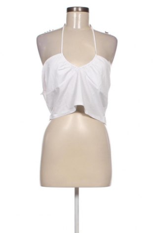 Γυναικείο αμάνικο μπλουζάκι Monki, Μέγεθος XL, Χρώμα Λευκό, Τιμή 5,48 €