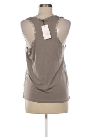 Γυναικείο αμάνικο μπλουζάκι Motivi, Μέγεθος L, Χρώμα Γκρί, Τιμή 17,39 €